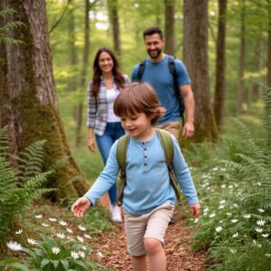 Family-nature-walk-reduces-stress-and-improves-focus